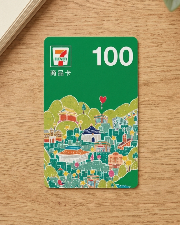 商品卡 711 AI製圖